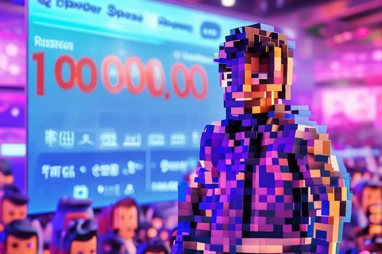 我的QQ空间访客量竟然达到了1万！